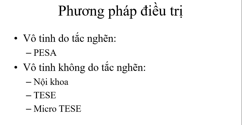 Kỹ thuật PESA trong vô sinh nam