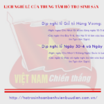 Lịch nghỉ dịp Giỗ tổ Hùng Vương và 30.4-1.5.2022